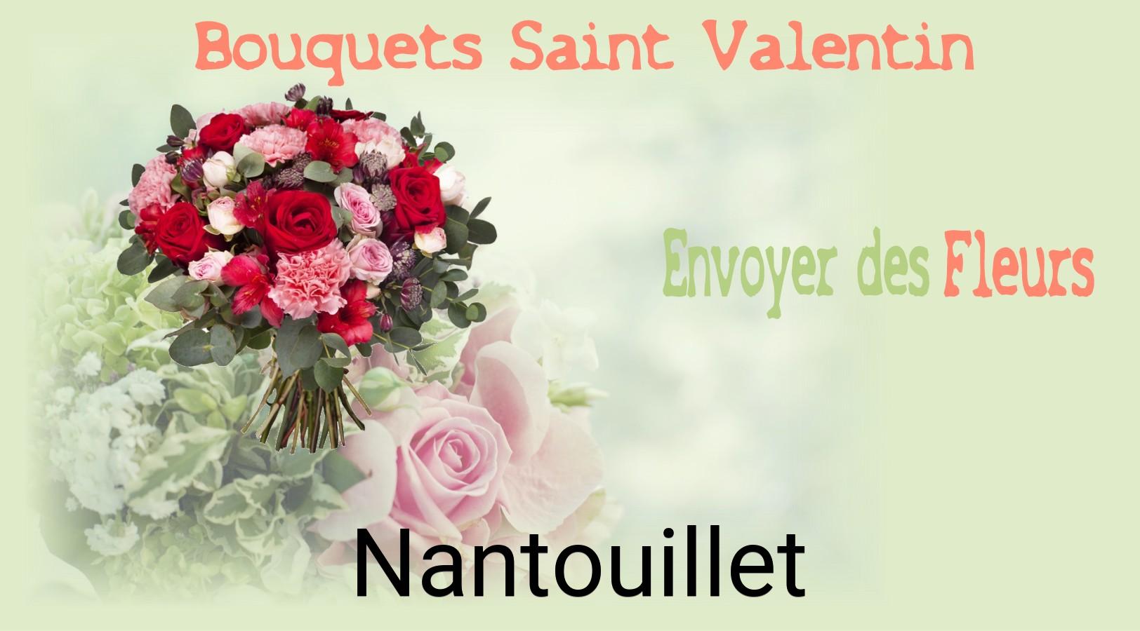 Roses de Saint-Valentin livrées à Nantouillet